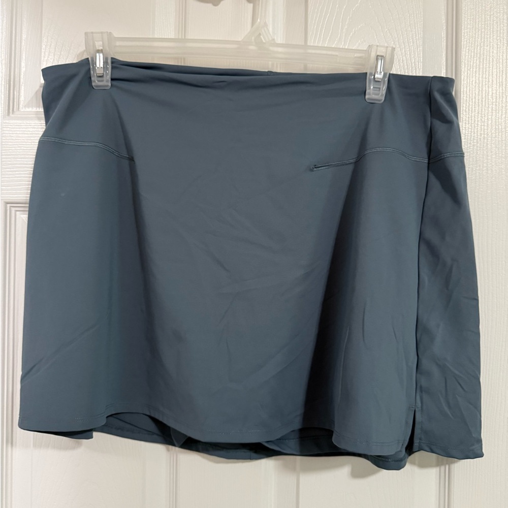 Old Navy PowerSoft Blue Athletic Skort